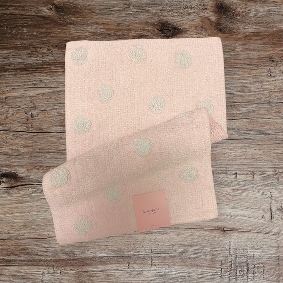 NWT Kate Spade Torrington Dot Bath Rug - Picture 2 of 4